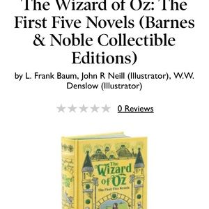 The Wizard of Oz:First Five Novels Collectible Ed.